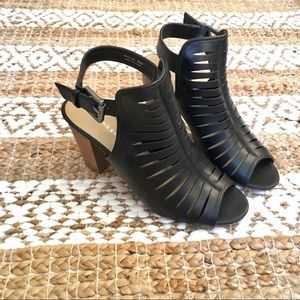 Open Toe Sandal Heels